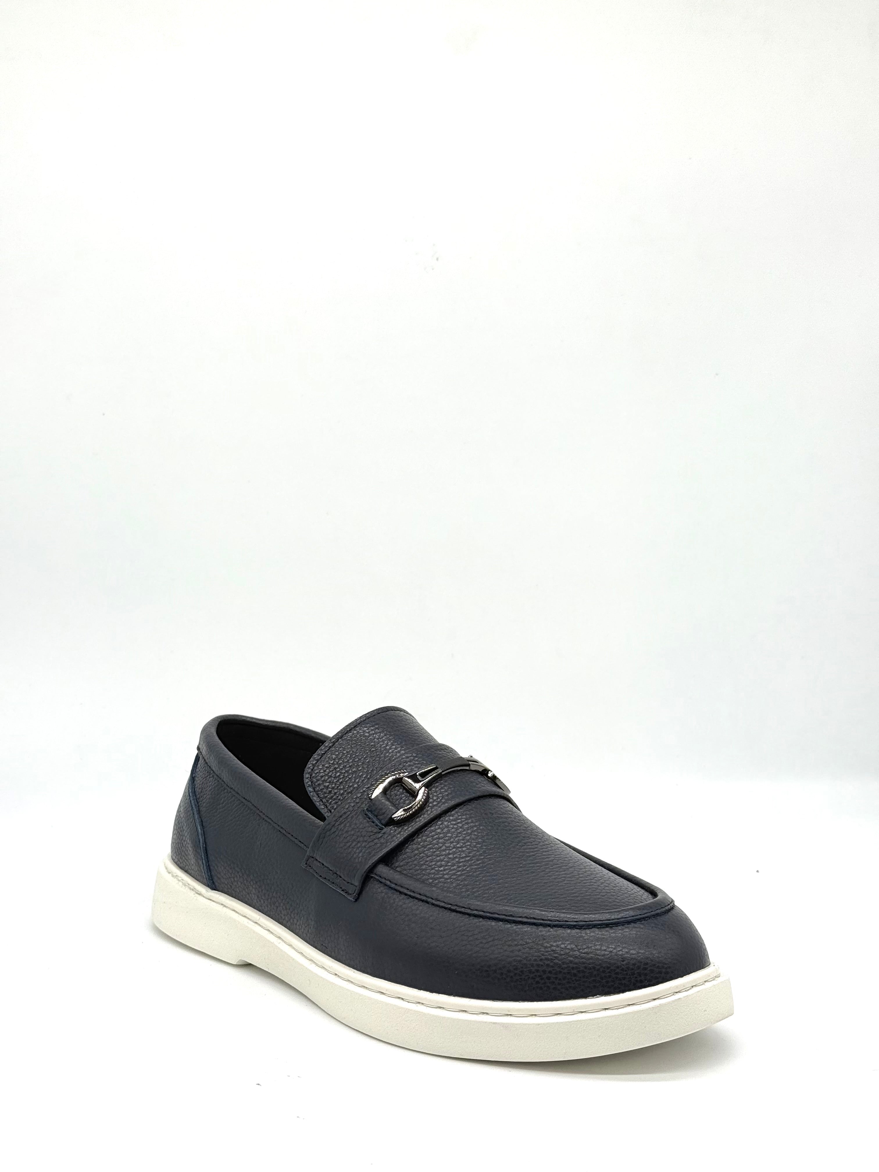 Horsebit Platform Loafer - Black