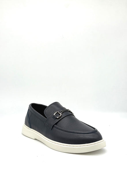 Horsebit Platform Loafer - Black