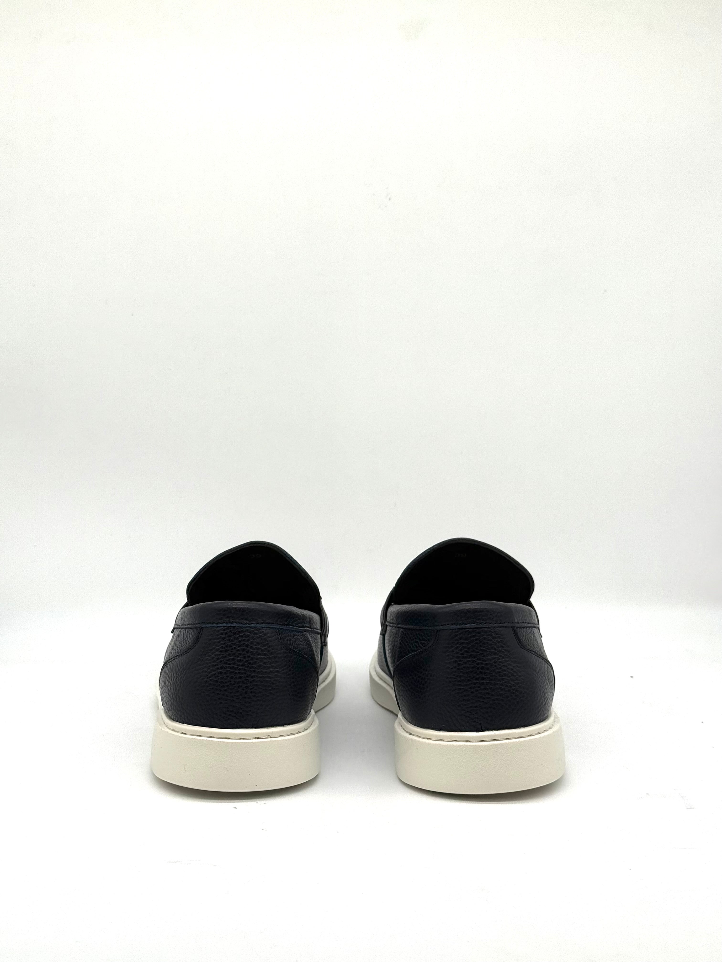 Horsebit Platform Loafer - Black
