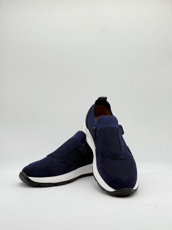 Knit Mesh Strap Sneaker