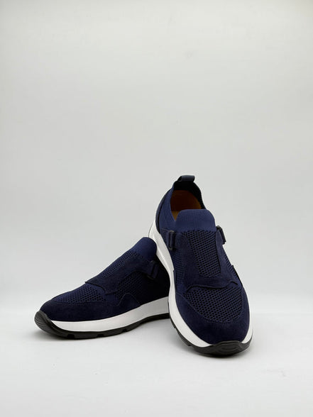 Knit Mesh Strap Sneaker