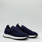 Knit Mesh Strap Sneaker