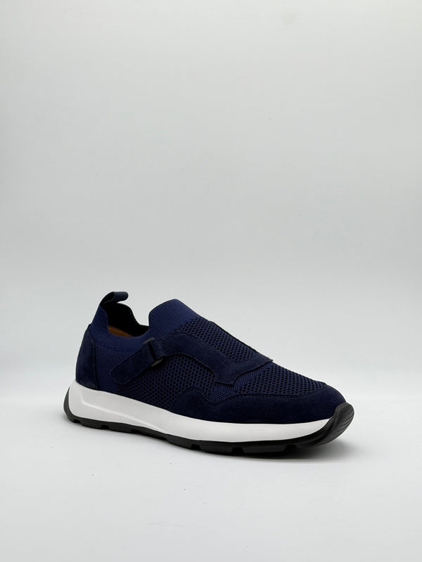 Knit Mesh Strap Sneaker