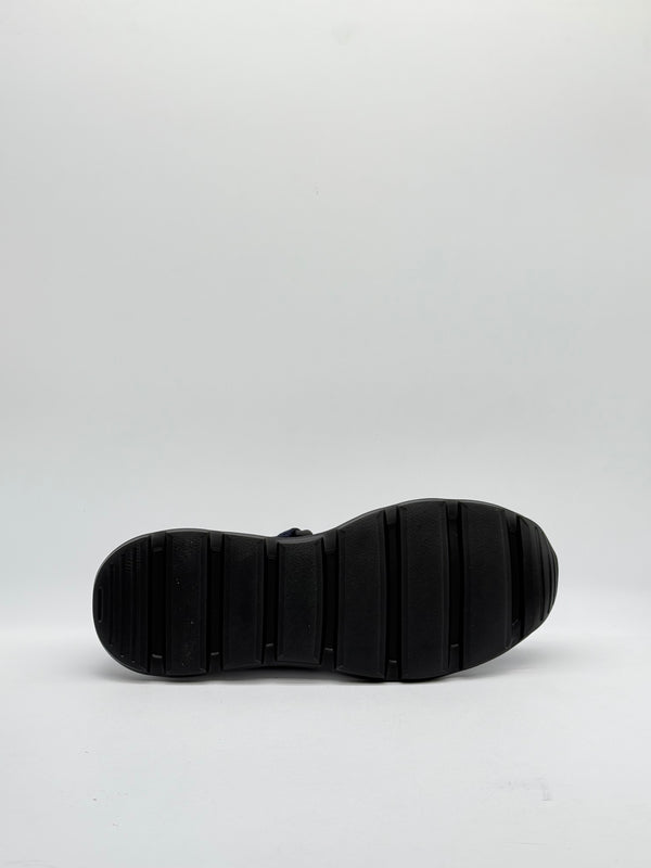 Knit Mesh Strap Sneaker
