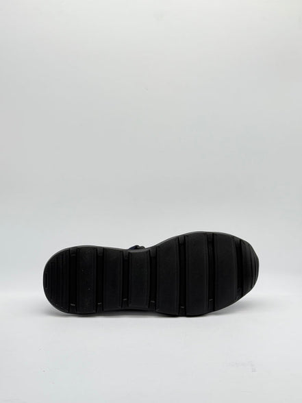 Knit Mesh Strap Sneaker