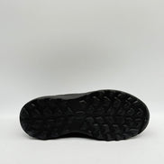 Leather & Knit Collar Runner Sneaker
