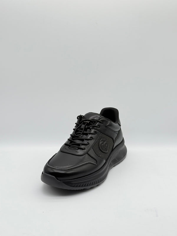Leather & Mesh Panel Sneaker