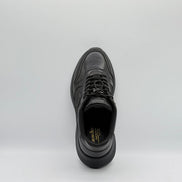 Leather & Mesh Panel Sneaker