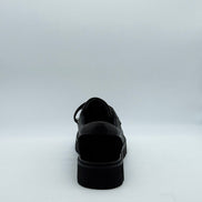 Leather & Suede Velcro Casual Shoe