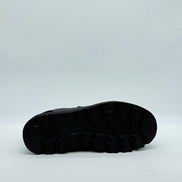 Leather & Suede Velcro Casual Shoe