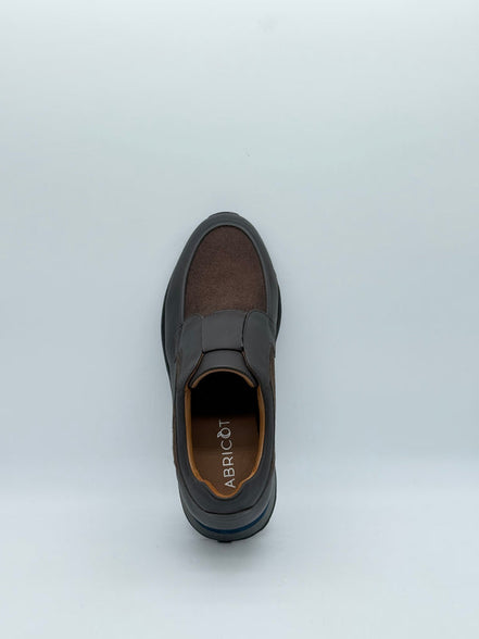 Leather & Suede Velcro Runner