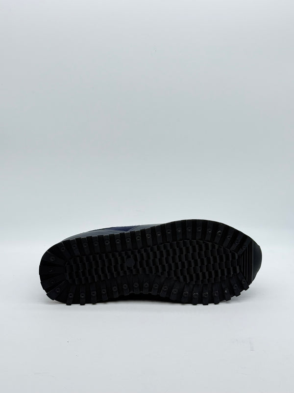 Leather & Wool Blend Slip-On Sneaker