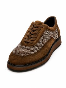 Luxury elegant leather loafers