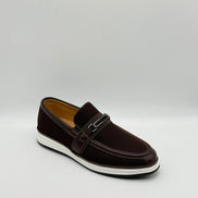 Mesh & Leather Bit Loafer