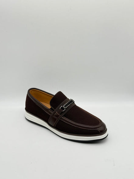 Mesh & Leather Bit Loafer