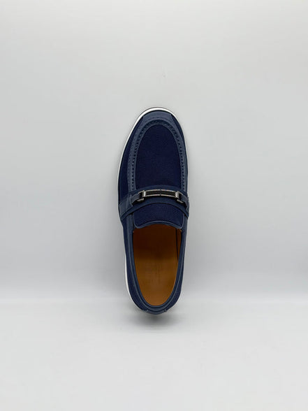 Mesh & Leather Bit Loafer