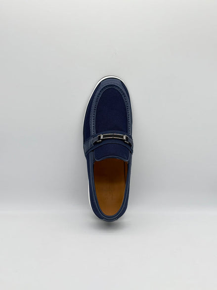 Mesh & Leather Bit Loafer