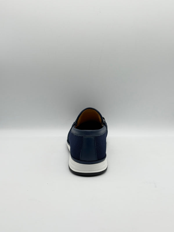 Mesh & Leather Bit Loafer