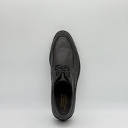 Pebbled Leather Apron-Toe Derby