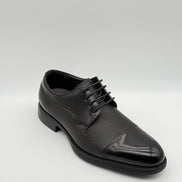 Brown Suede Cap-Toe Derby