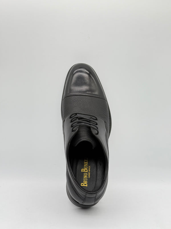 Pebbled Leather Cap-Toe Derby