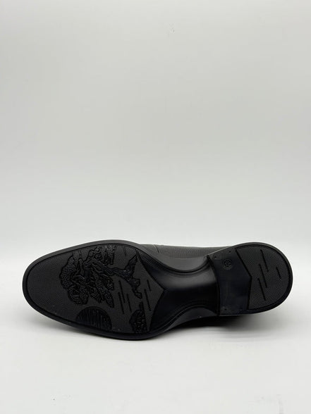 Cross-Grain Leather Cap-Toe Derby