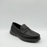 Pebbled Leather Comfort Penny Loafer