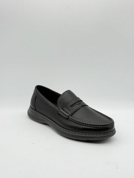 Pebbled Leather Comfort Penny Loafer