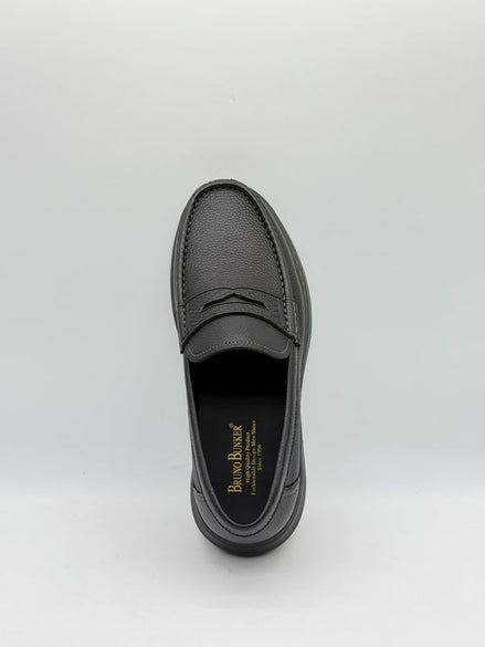 Pebbled Leather Comfort Penny Loafer