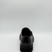 Navy Double Monk Strap Loafer