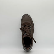Pebbled Leather Hiking-Style Sneaker
