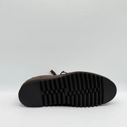 Pebbled Leather Hiking-Style Sneaker