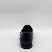 Pebbled Leather Logo Loafer