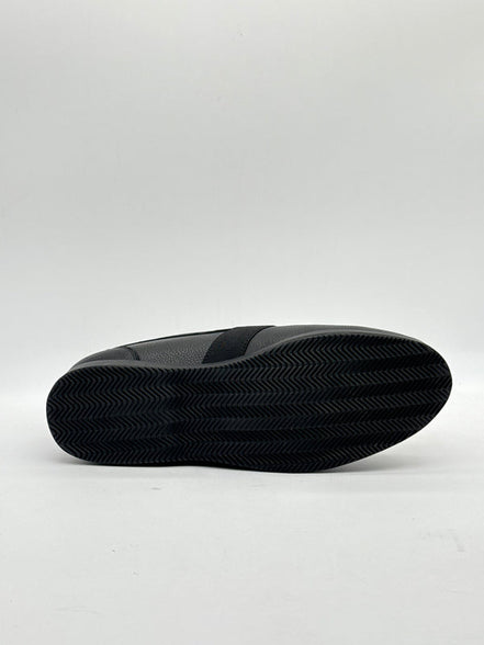 Pebbled Leather Logo Loafer