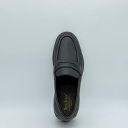 Black Two-Tone Penny Loafer