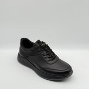 Pebbled Leather Runner Sneaker