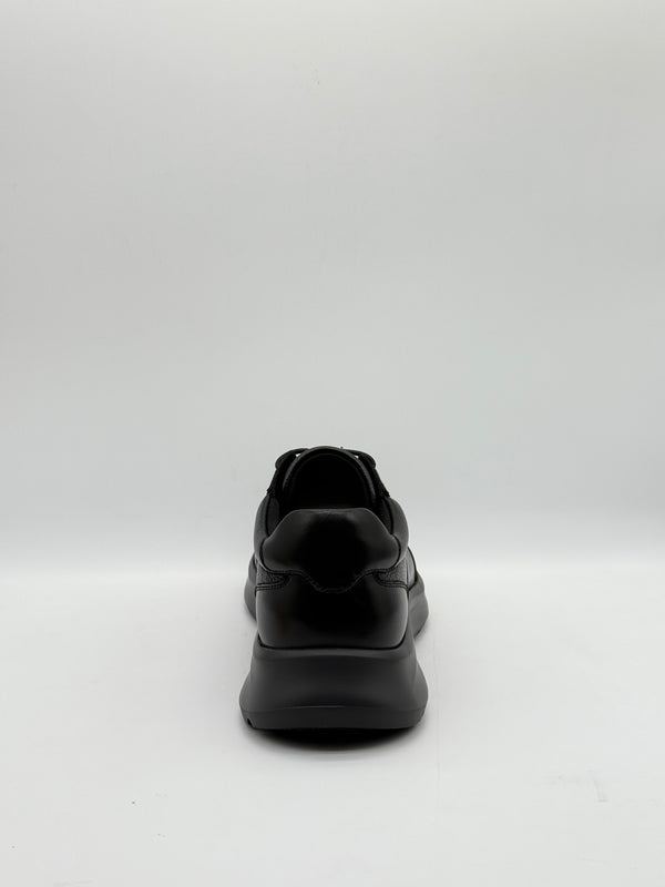 Pebbled Leather Runner Sneaker
