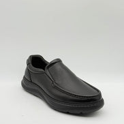 Pebbled Leather Slip-On Comfort Shoe