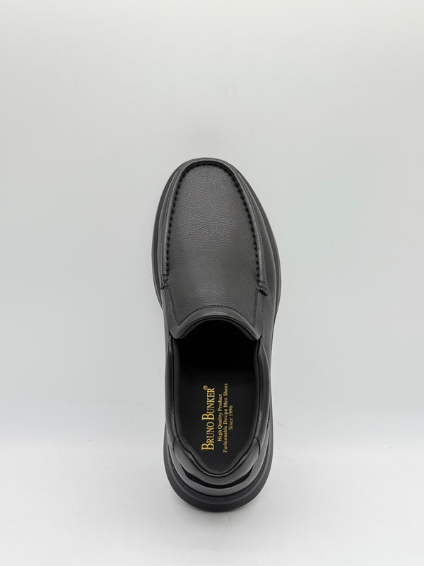 Pebbled Leather Slip-On Comfort Shoe