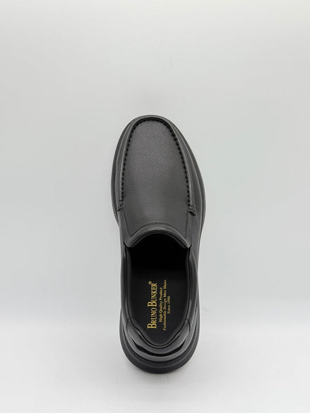 Pebbled Leather Slip-On Comfort Shoe