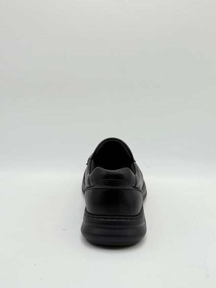 Pebbled Leather Slip-On Comfort Shoe