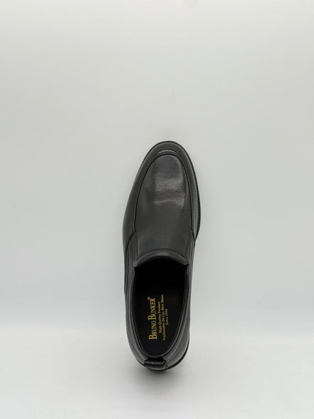 Pebbled Leather Slip-On Dress Shoe