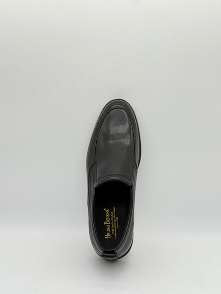 Pebbled Leather Slip-On Dress Shoe