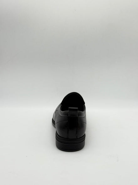 Pebbled Leather Slip-On Dress Shoe