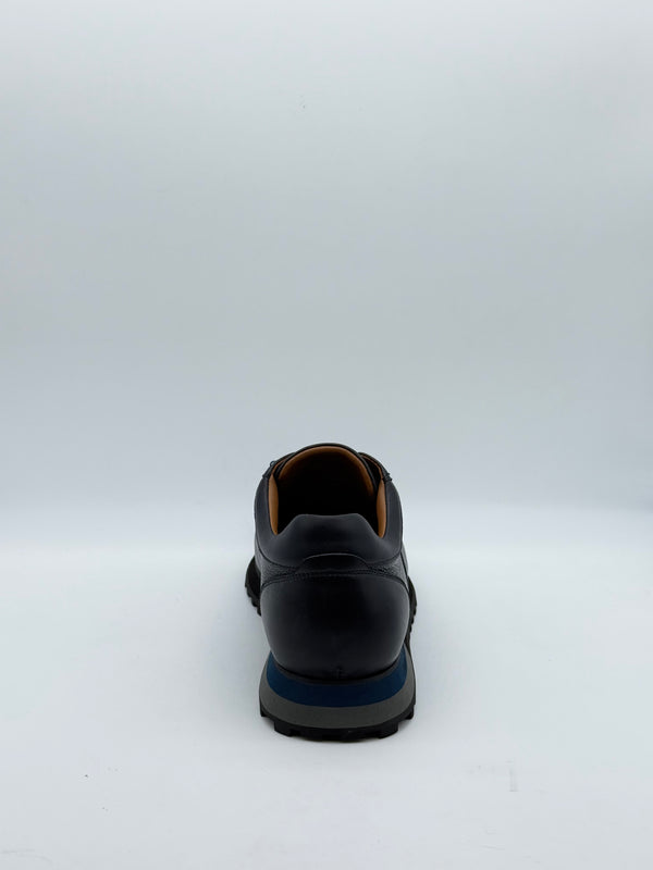 Pebbled Leather Slip-On Sneaker
