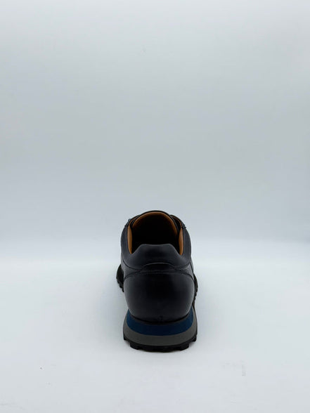 Pebbled Leather Slip-On Sneaker