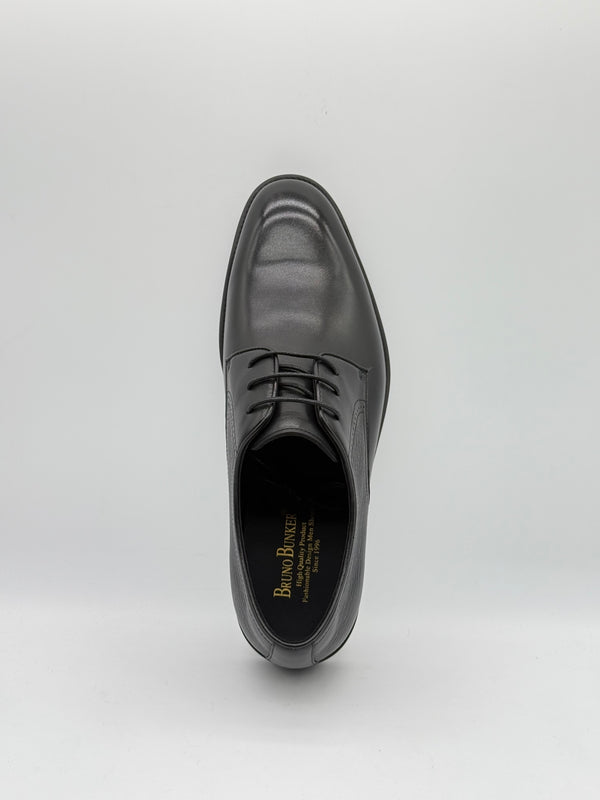 Croc-Embossed Leather Derby