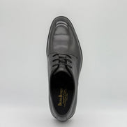 Black Pebbled Leather Derby