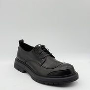 Perforated Leather Lug-Sole Derby