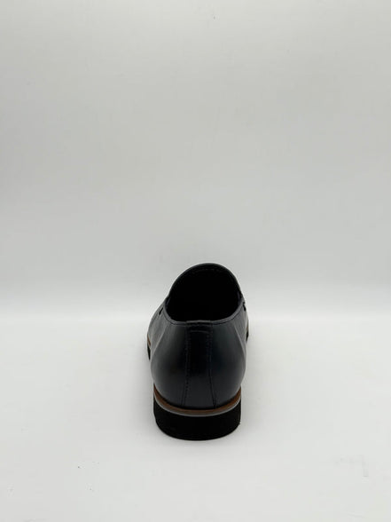 Smooth Leather Bar Loafer